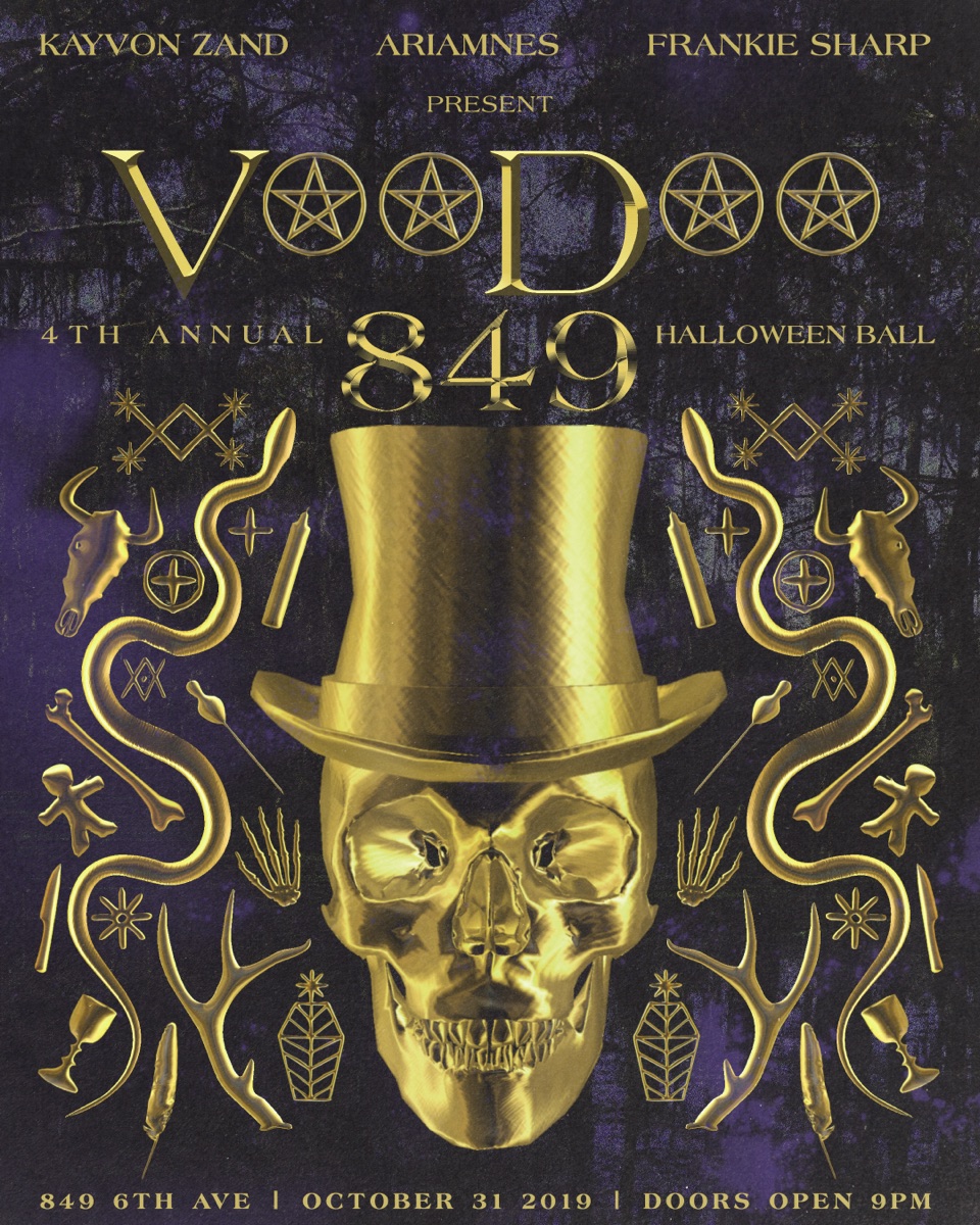 2019 Voodoo event poster