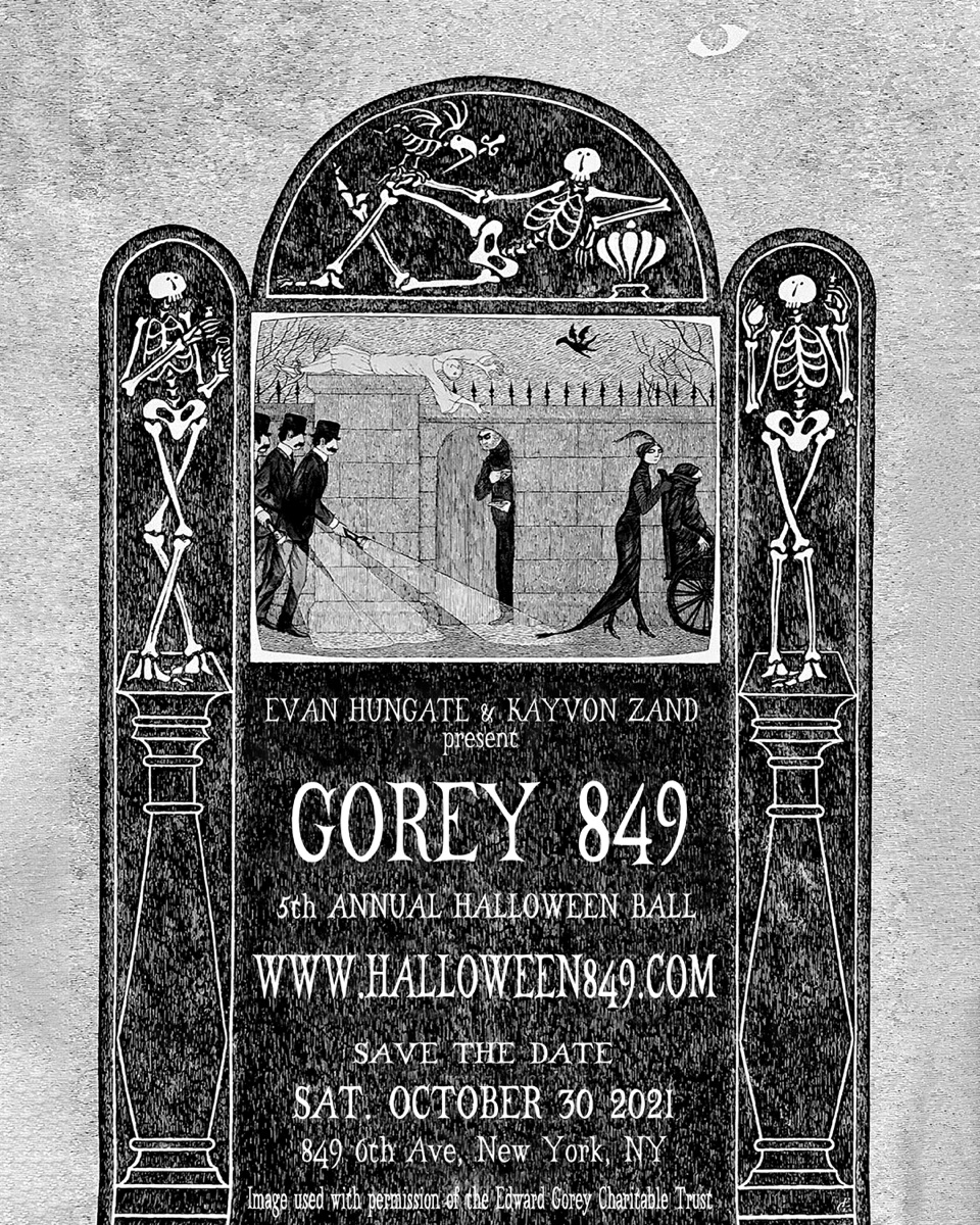 2021 Gorey event artwork