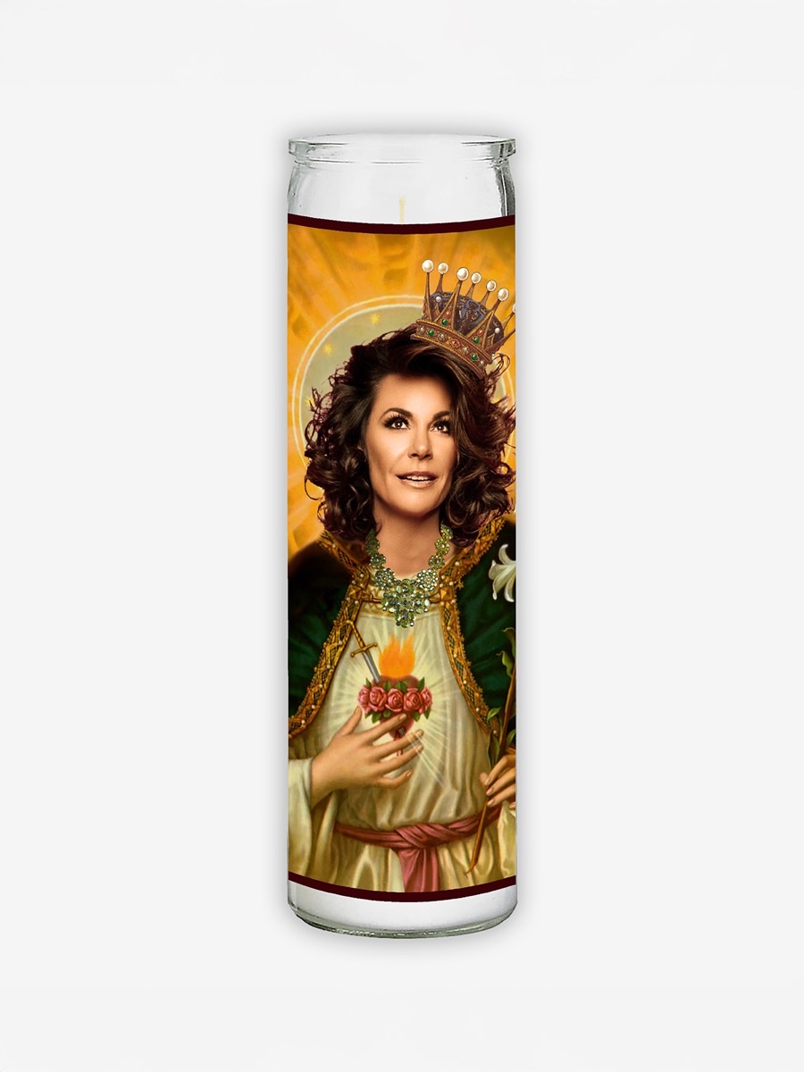 Countess Luann branded candle