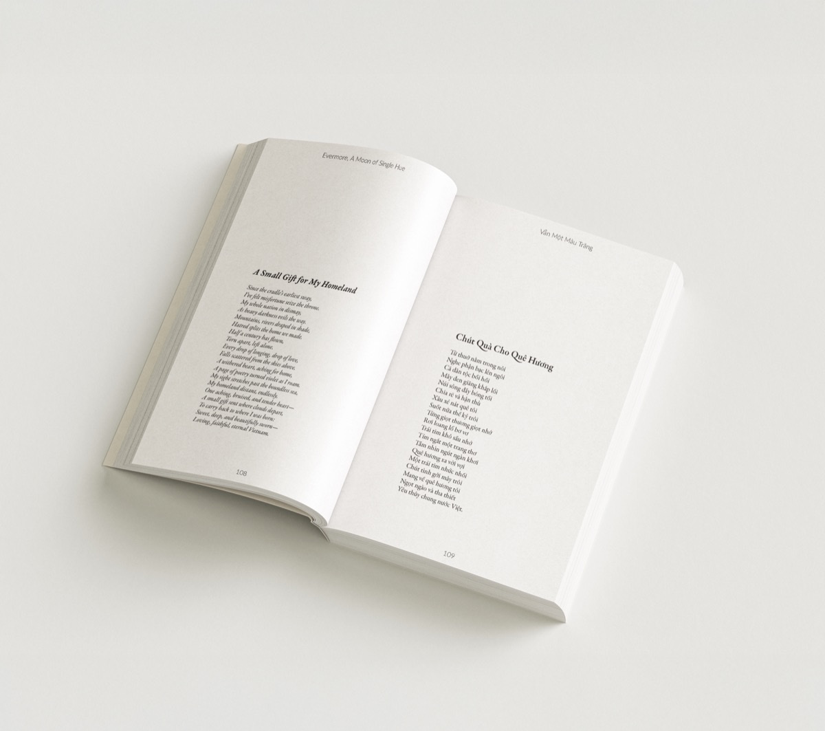 Evermore, A Moon of Single Hue — book, view 2